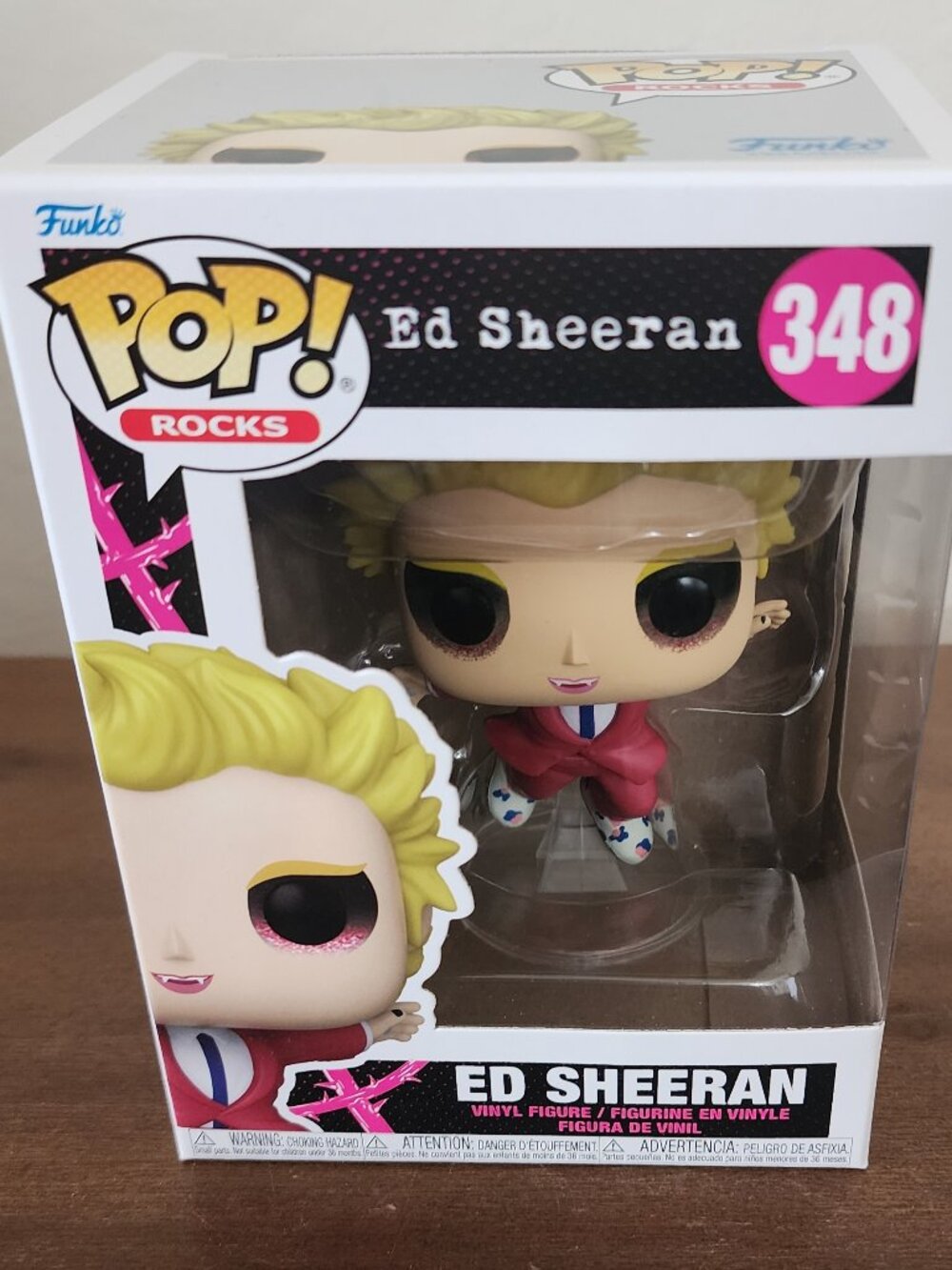 Funko Pop Rocks Ed Sheeran # 348